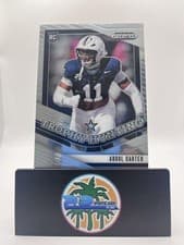 2025 Panini Prizm Draft Picks Trophy Hunting Abdul Carter #1 card