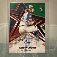 2026 Topps Baseball Stars Autographs Hayden Harris #BSA2-HHA card