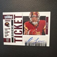 2026 2025 Panini Select Contenders Rookie Ticket Jaylin Lane #39