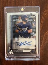 2025 Topps Chrome Update Autographs Dalton Rushing #RA-DR card