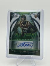 2025-26 Topps Cosmic Chrome Alien Autographs Asa Newell #AA-AN card