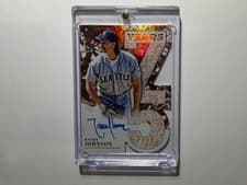 2026 Topps 75 Years of Topps Die-Cut Autographs Randy Johnson #75YA-RJ card
