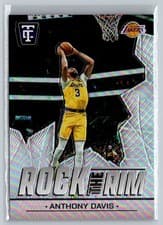 2024-25 Panini Totally Certified Rock the Rim Anthony Davis #9 card