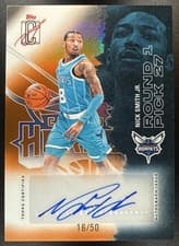 2025-26 Topps Signature Class Veteran Class Chrome Autographs Nick Smith Jr. #VCC-NSJ card