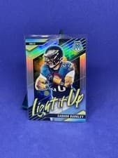 2025 Panini Mosaic Light It Up Mosaic Saquon Barkley #7 card