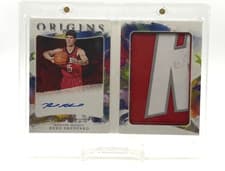 2024-25 Panini Origins Rookie Auto Booklet Patch Set Reed Sheppard #RAB-RSR card