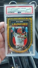 2025 Topps Cosmic Chrome Launched into Orbit Elly De La Cruz #LIO-21 card
