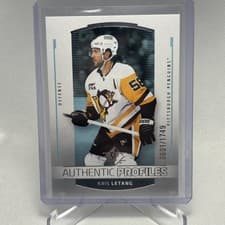 2025-26 SP Authentic Profiles Kris Letang #AP-14 card