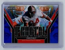 2025 Panini Prizm Black Fractal Charles Haley #2 card