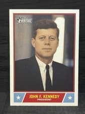 2025 Topps Heritage Notable Americans John F. Kennedy #NS-23 card