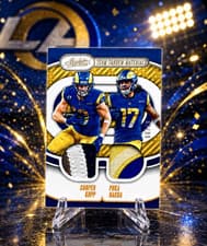 2024 Panini Absolute Team Tandem Materials Cooper Kupp / Puka Nacua #TTM-LAR card