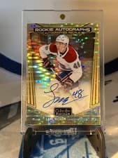 Lane Hutson 2024 O-Pee-Chee Platinum Rookie Autograph card