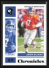 John Elway 2020 Panini Chronicles card