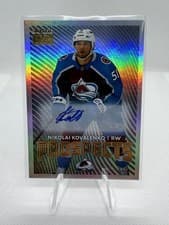 2024-25 Skybox Metal Universe Skybox Premium Prospects Auto Nikolai Kovalenko #PP-31 card