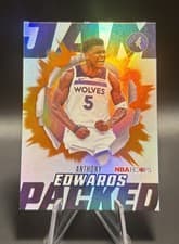 2025-26 NBA Hoops Jam Packed Anthony Edwards #JP-1 card