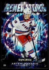2024-25 Upper Deck Synergy Generators Artemi Panarin #G-8 card