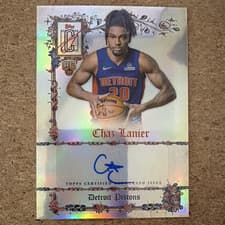 2025-26 Topps Signature Class Manuscripts Chaz Lanier #MS-CLA card