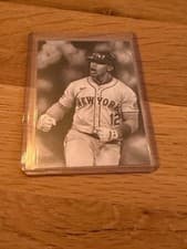 2025 Topps Update Keegan Hall Art Cards Francisco Lindor #KHAC-27 card