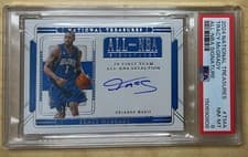2024-25 Panini National Treasures All-NBA Signatures Tracy McGrady #15 card