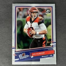 2020 Panini Donruss Optic The Rookies Joe Burrow #TR-JB card