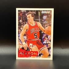 John Paxson 1993-94 Hoops Base Set card