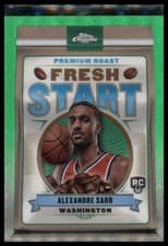 2024-25 Topps Chrome Fresh Start Alexandre Sarr #FS-2 card