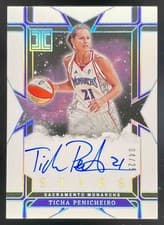 2025 Panini Impeccable WNBA Impeccable Stars Signatures Ticha Penicheiro #9 card