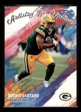 2025 Panini Rookies & Stars Artistry in Motion Josh Jacobs #7 card