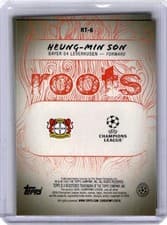 2025-26 Topps UEFA Club Competitions Roots Heung-min Son #RT-6 card