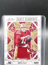 Brock Purdy 2024 Panini Absolute Draft Diamonds Jersey card