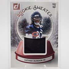 2025 Donruss Rookie Holiday Sweater Luther Burden III #SWE-LBN card