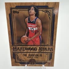 2025-26 Topps Hardwood Stars Tre Johnson III #HS-16 card