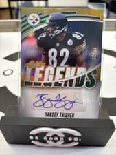 2025 Panini Absolute Absolute Legends Signatures Yancey Thigpen #ALS-YTN card