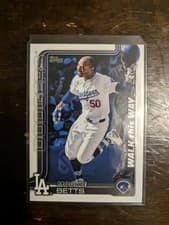 2025 Topps Walk This Way Mookie Betts #WTW-17 card