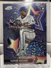 2025 Topps Cosmic Chrome StarFractor Kumar Rocker #SF-77 card