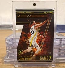 2024-25 Panini Silhouette Game 7 Stephen Curry #4 card