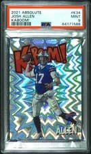 Josh Allen 2021 Panini Absolute Kaboom card