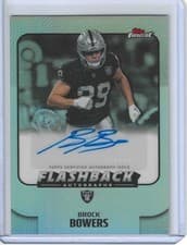 2025 Finest Flashback Autographs Brock Bowers #FBA-BB