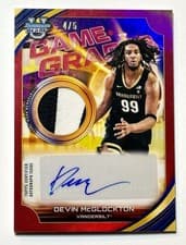 2025-26 Bowman University Best Game Graphs Devin McGlockton #GG-DM card