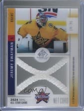 2024-25 SP Game Used 2024 All-Star Game Net Cord Relics Jeremy Swayman #ASN-JS card