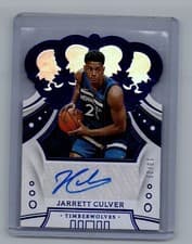 Jarrett Culver 2019 Panini Crown Royale Rookie Autographs card