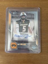 2025 Bowman University Chrome Chrome Prospect Autographs Matt Zollers #BCA-MZ card