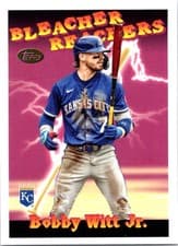 Bobby Witt Jr. 2025 Topps Update Bleacher Reachers card