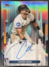 2025 Finest Autographs Connor Norby #FA-CN card