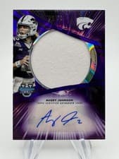 2025 Bowman University Best Prospect Jumbo Relic Autographs Refractor Avery Johnson #JRA-AJ card
