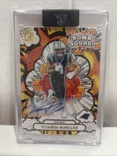 2025 Donruss Bomb Squad Tetairoa McMillan #BS-TMN card