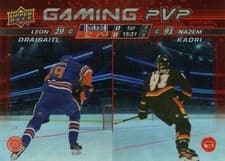 2024-25 Upper Deck Gaming PVP Leon Draisaitl / Nazem Kadri #GPVP-1 card