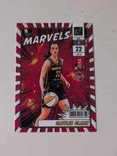 Caitlin Clark 2025-26 Donruss WNBA Net Marvels card
