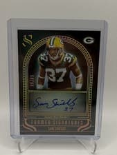 2025 Panini Silhouette Framed Signatures Sam Shields #24 card