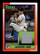 2025 Topps 1990 Topps Baseball Relics Series Two Jackson Jobe #90R2-JJO card